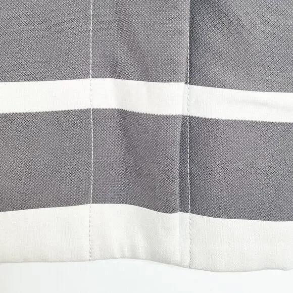 Halogen Cream & Grey Striped Jacket Coat - Picture 8 of 16